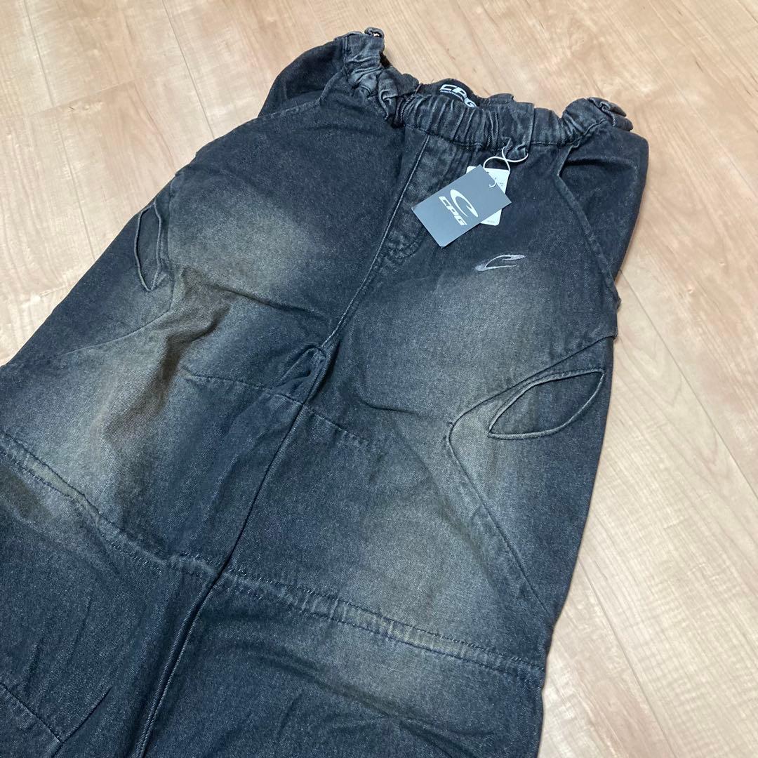 パンツ FLAGSTUFF CPG RHOMBUS FADE DENIM PANTS