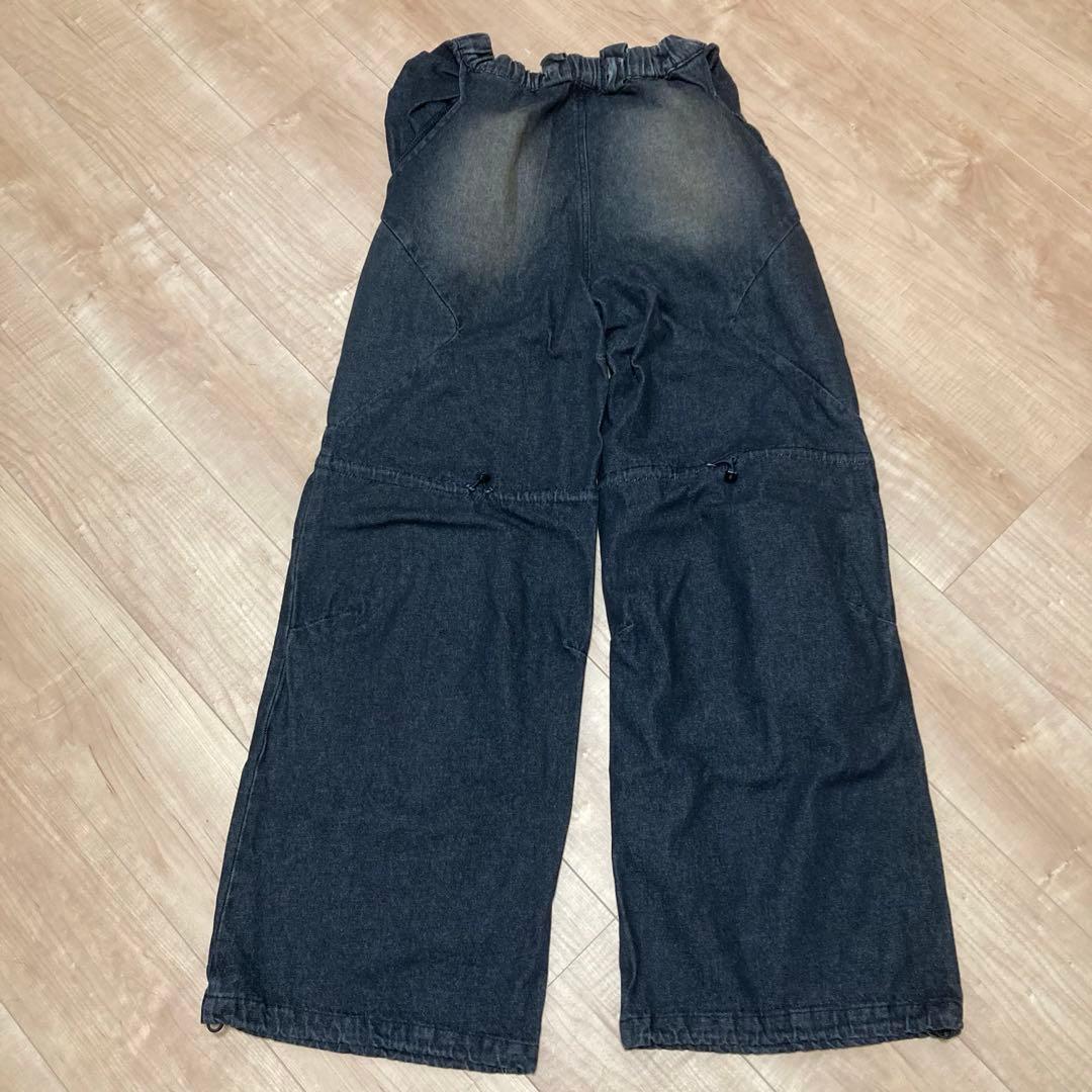 パンツ FLAGSTUFF CPG RHOMBUS FADE DENIM PANTS