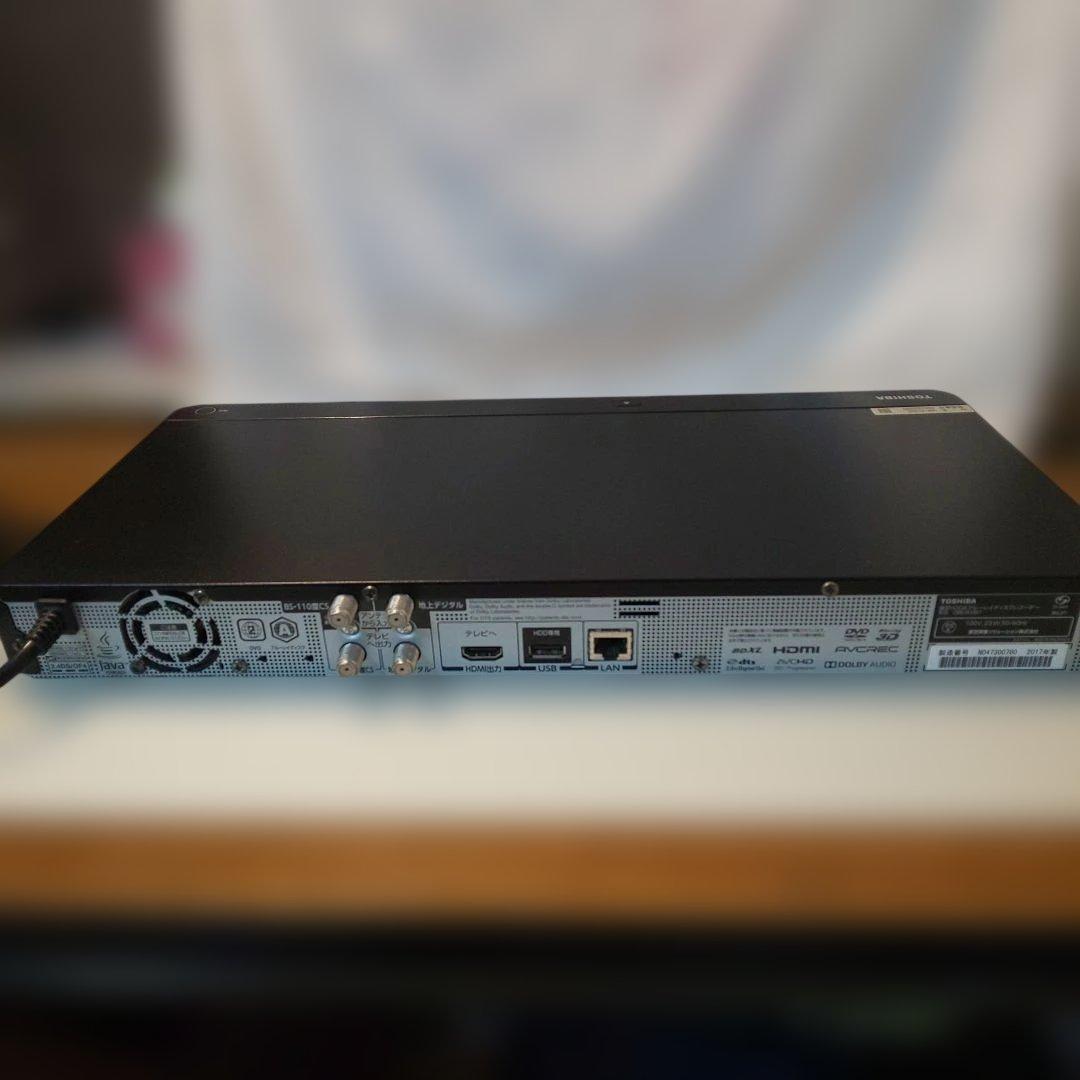 TOSHIBA REGZA ブルーレイレコーダー DBR-W1007