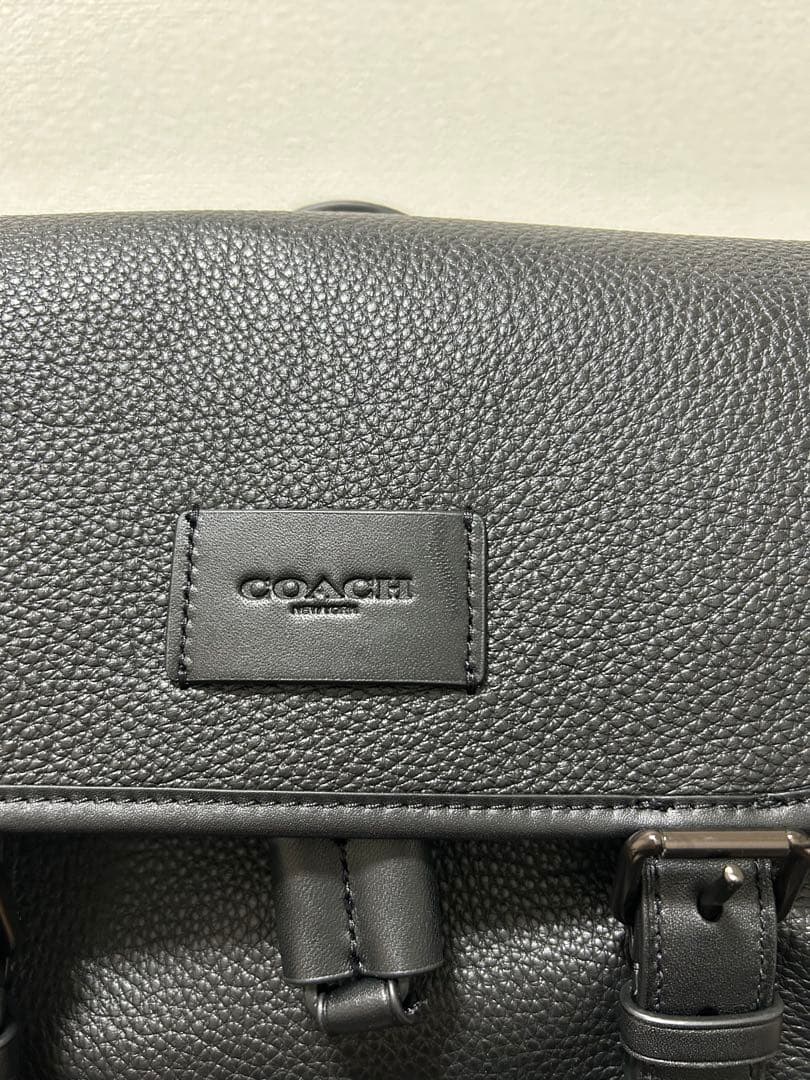 【新品未使用】COACH スプリント　バックパック 黒 CT015