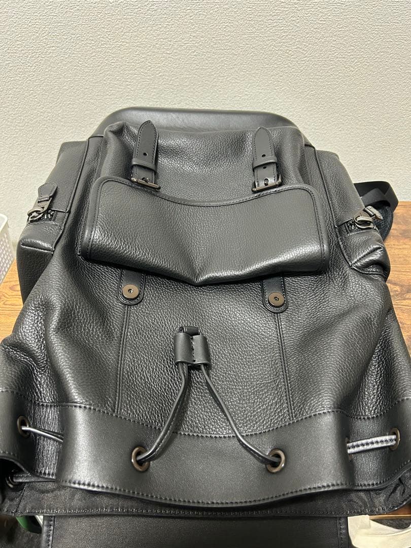 【新品未使用】COACH スプリント　バックパック 黒 CT015
