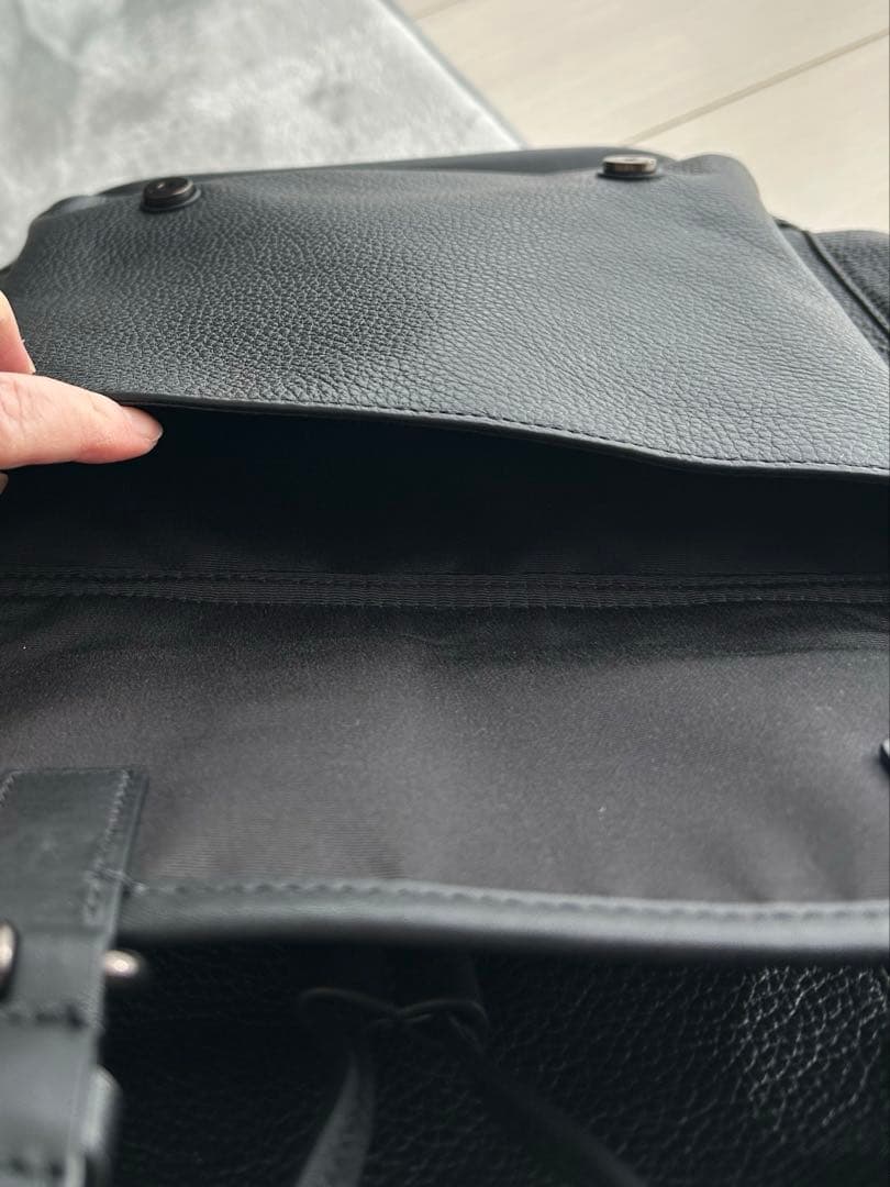 【新品未使用】COACH スプリント　バックパック 黒 CT015