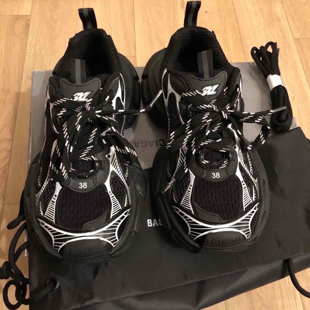 バレンシアガ　3xl ブラック　スニーカー 38
