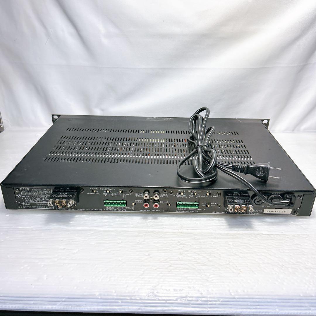 BOSE ボーズ 1200VI プロフェッショナル パワーアンプ 4ch