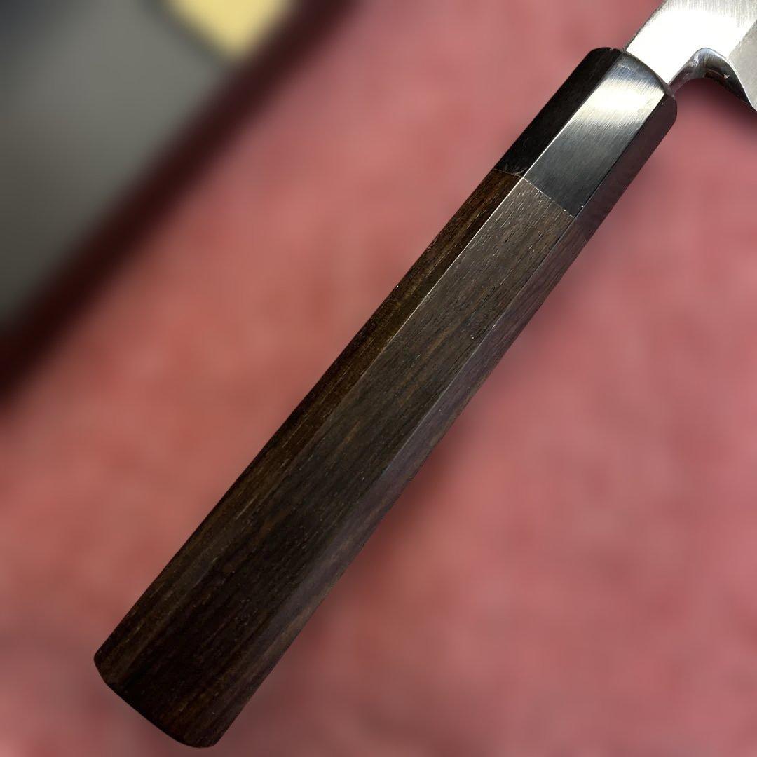 青二鋼　勘所切付柳刃包丁　300㎜ 尺0寸