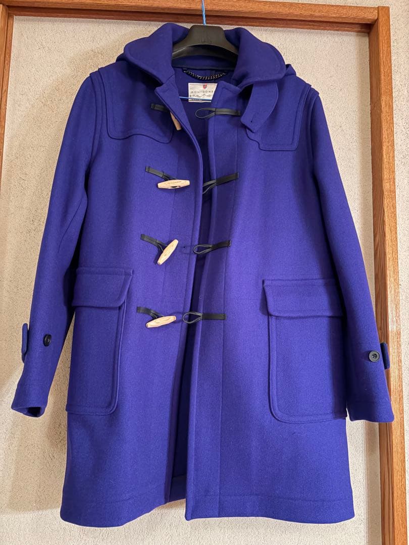 Montgomery TAKEO KIKUCHI コラボ　ダッフルコート　青紫