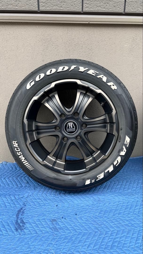 【きい】②タイヤホイール　バルベロ クリムソン 6穴 PCD139.7mm