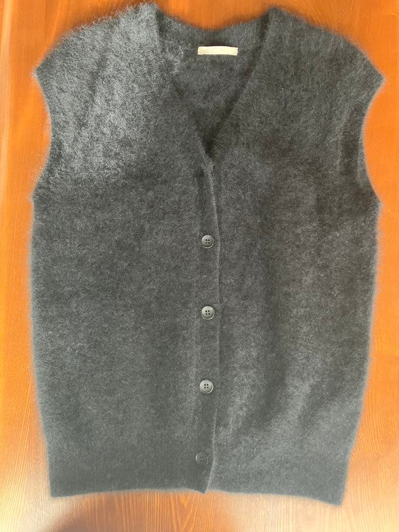 プラージュPlage / Fur ベスト ブラック