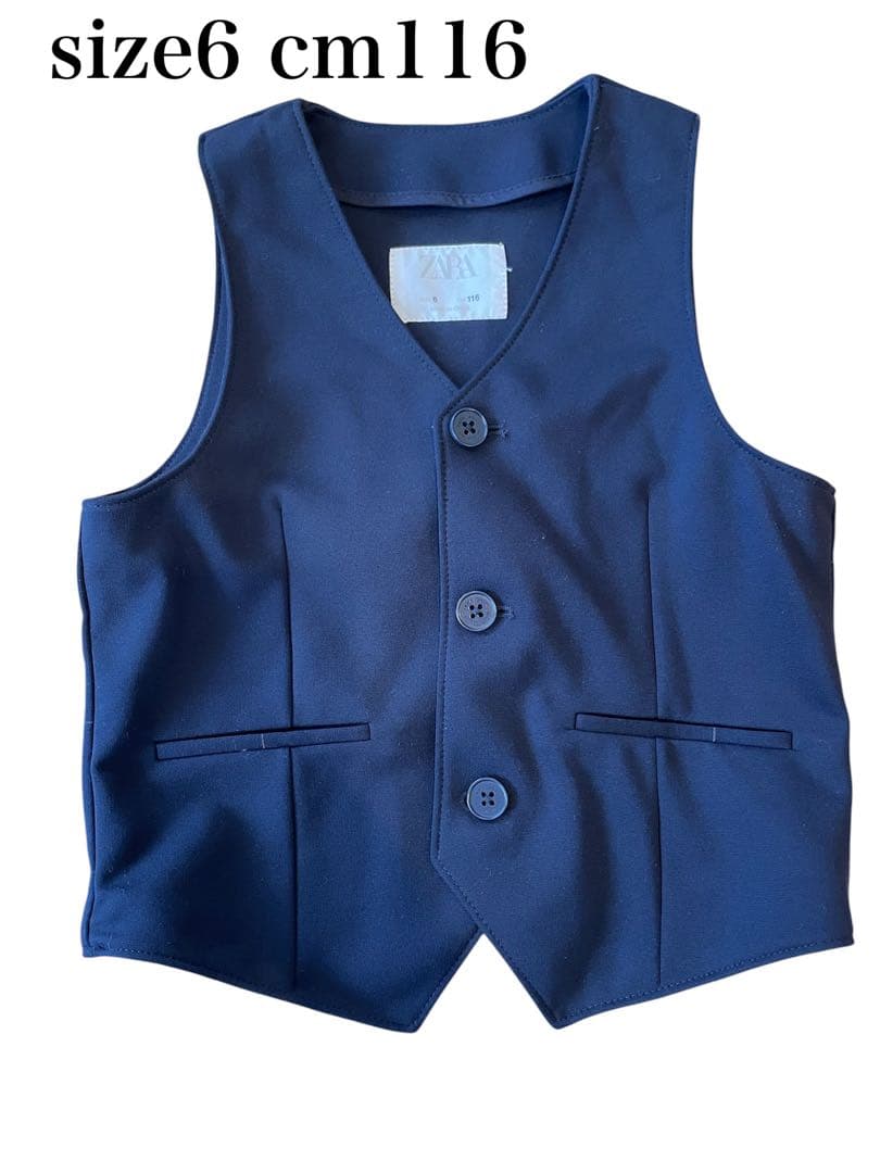 まいまい　ZARAキッズ　男の子フォーマルスーツセット6点　　　卒園入学