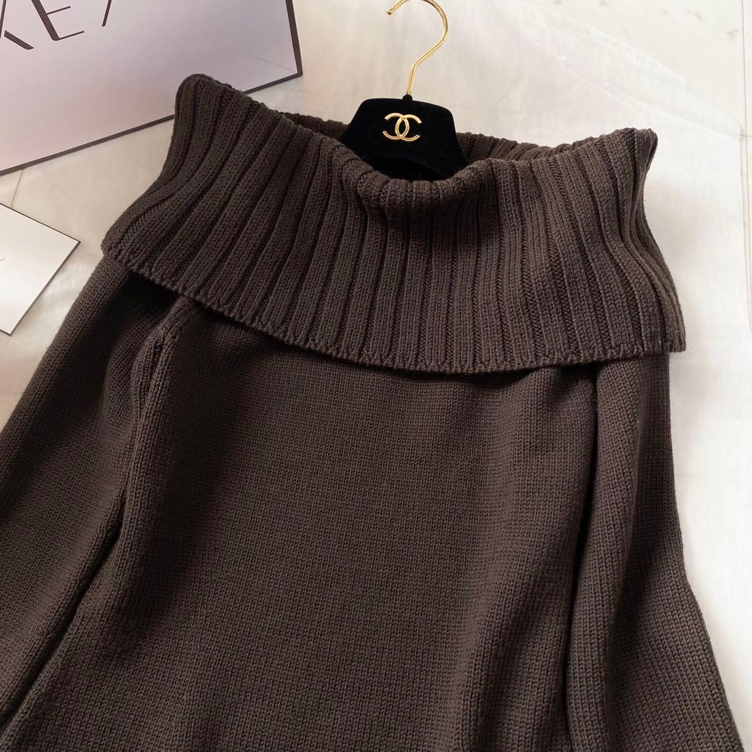 namytantan◆極美品◆FOXEY ウールニットワンピース