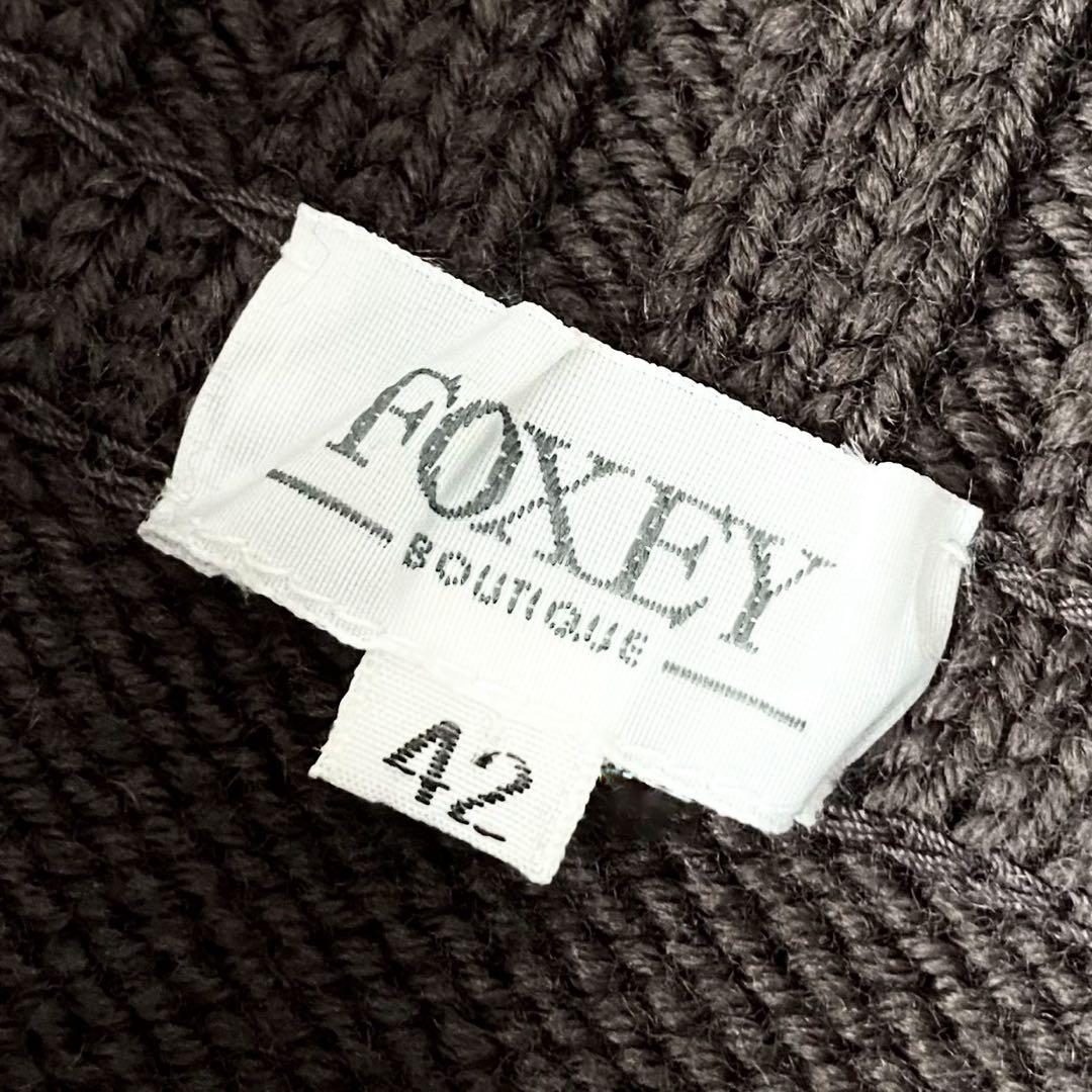 namytantan◆極美品◆FOXEY ウールニットワンピース