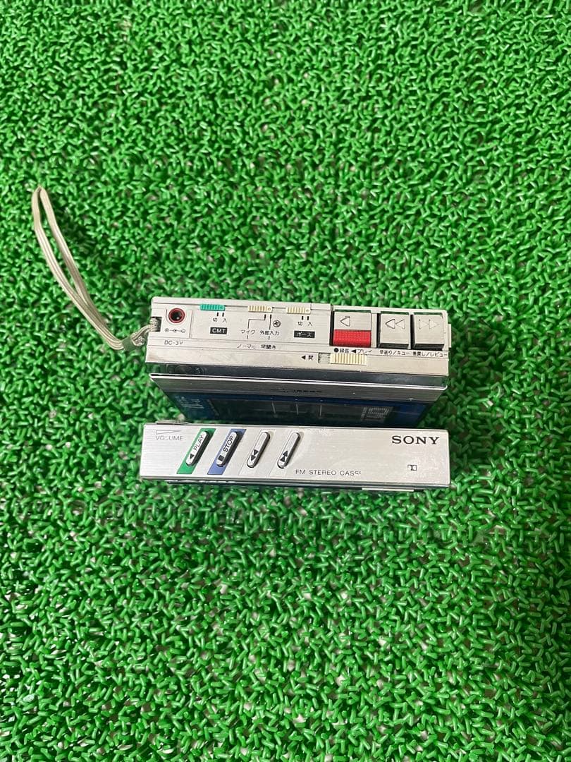 SONY、AIWA カセットプレーヤー　2点セット　(ジャンク品)