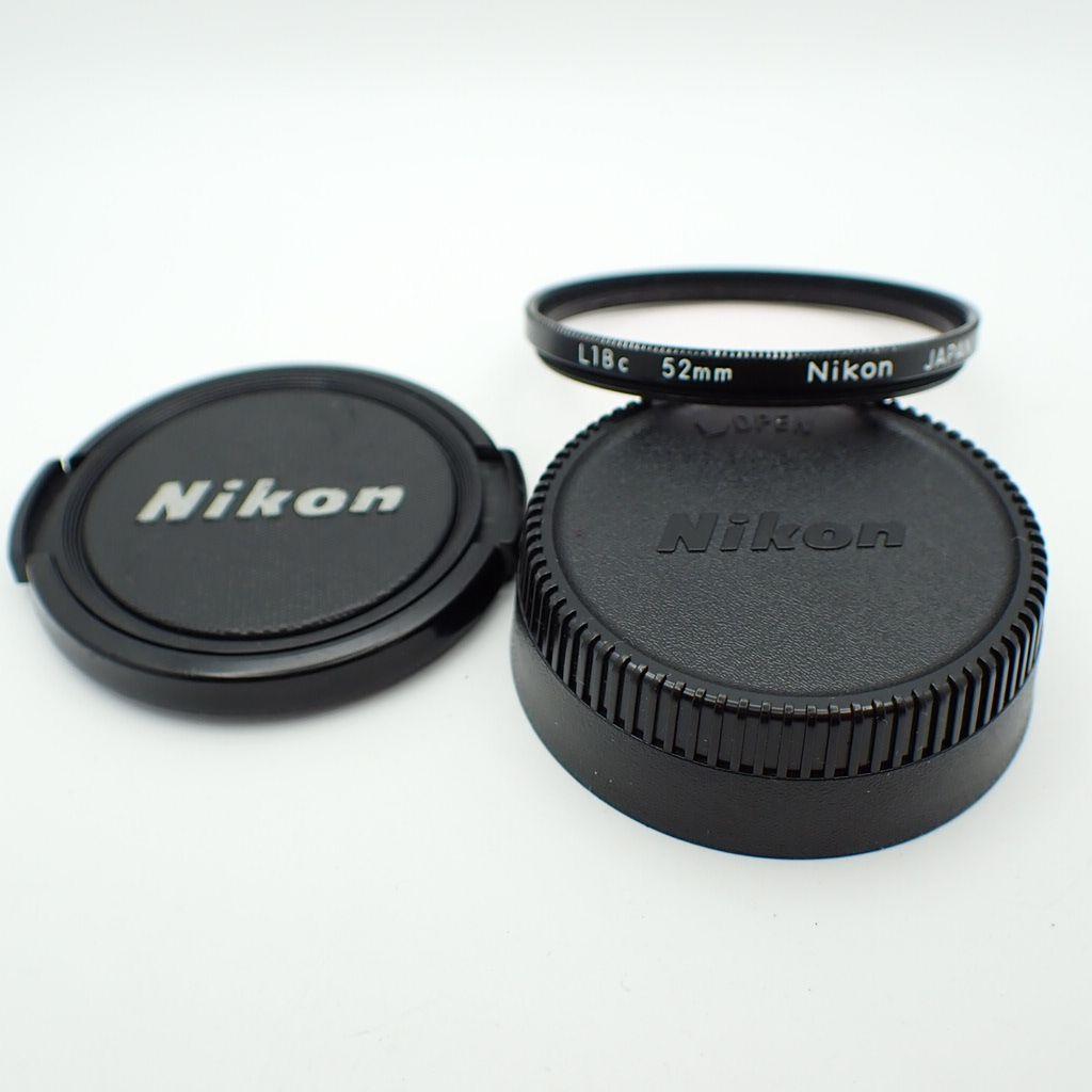 【動作確認済】Nikon Ai-s 28mm f2.8 純正付属品&初期保証付