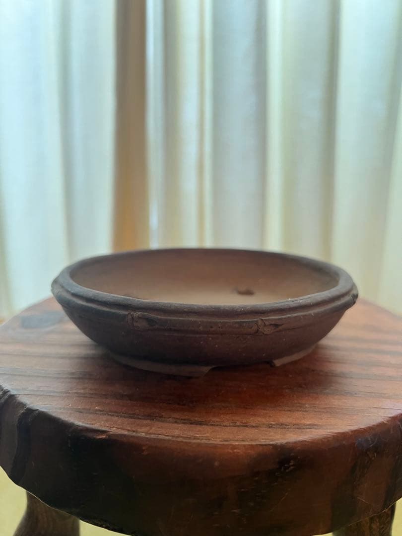 Lightsout様　リクエスト3点　盆栽鉢　鋲打ち太鼓鉢　落款あり