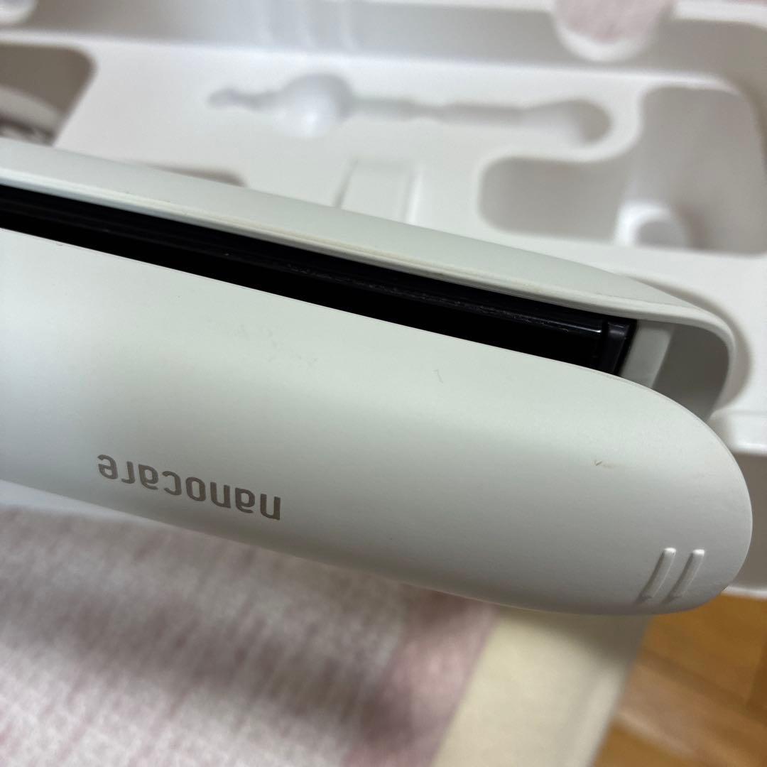 パナソニック　ストレートアイロン　ナノケア　EH-HSOJ-W