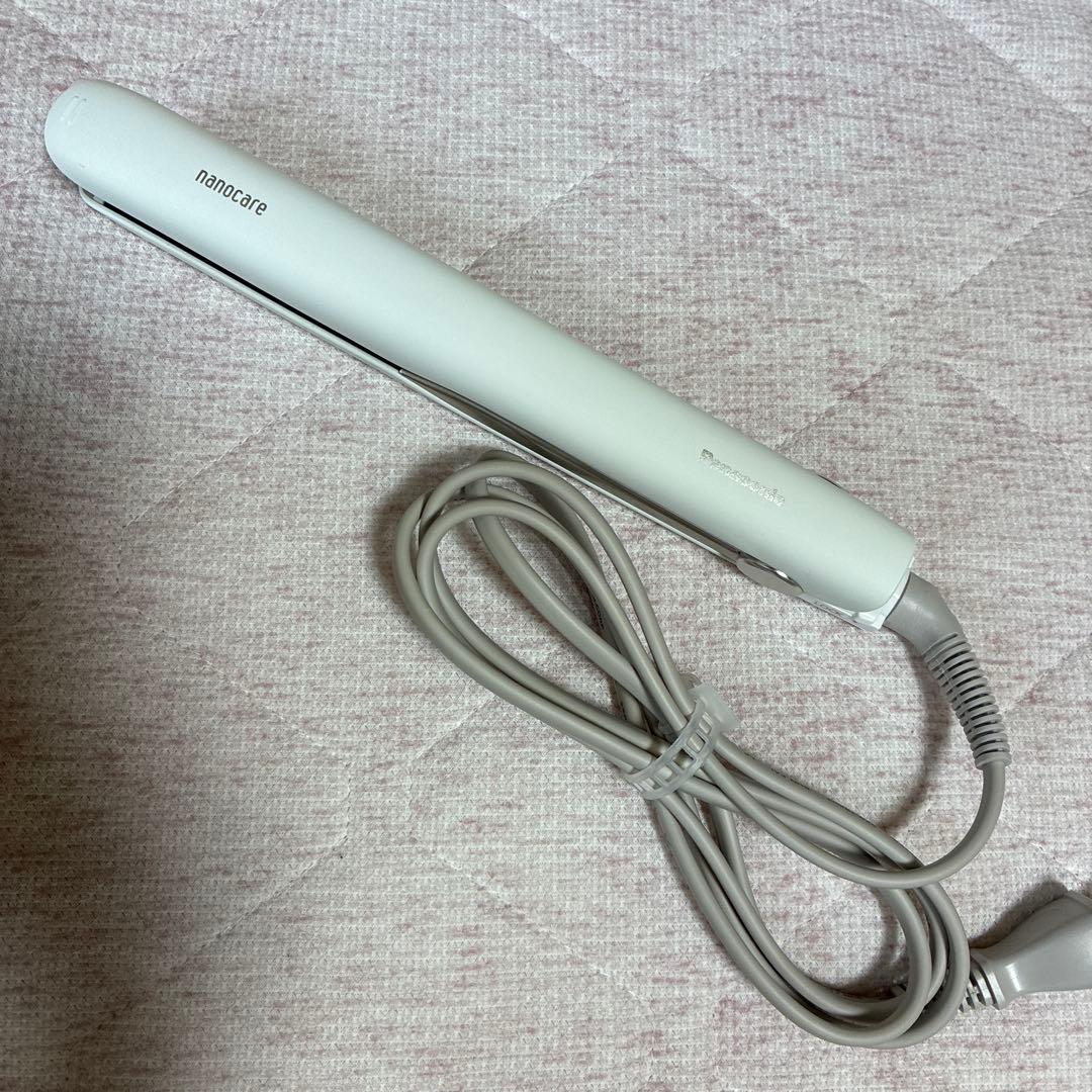 パナソニック　ストレートアイロン　ナノケア　EH-HSOJ-W