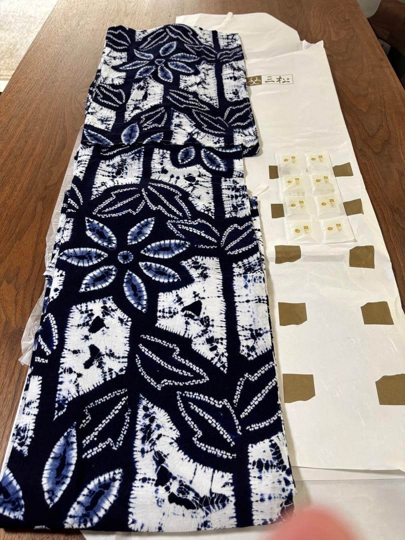 くるり　有松の絞り浴衣