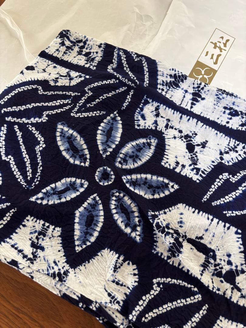 くるり　有松の絞り浴衣