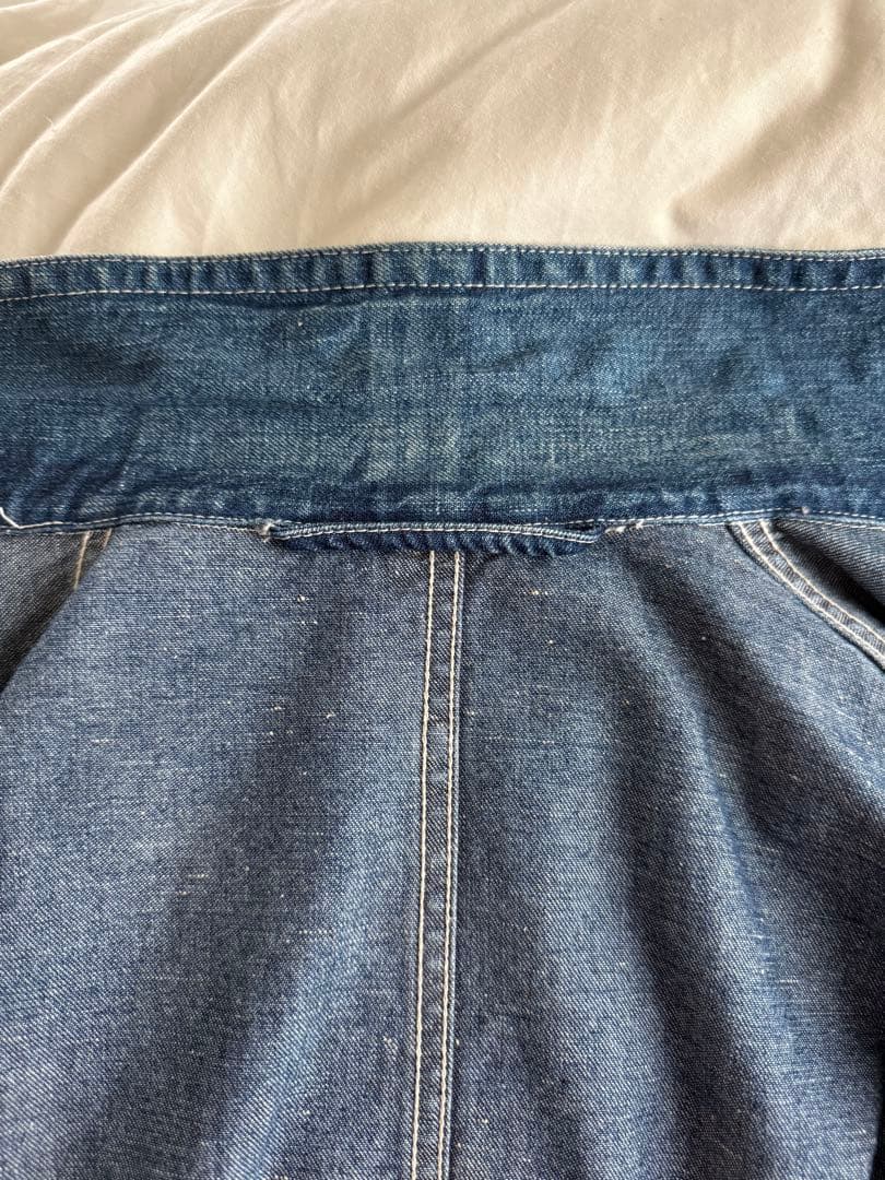 23ss a.presse アプレッセ デニム カバーオール ジャケット 3