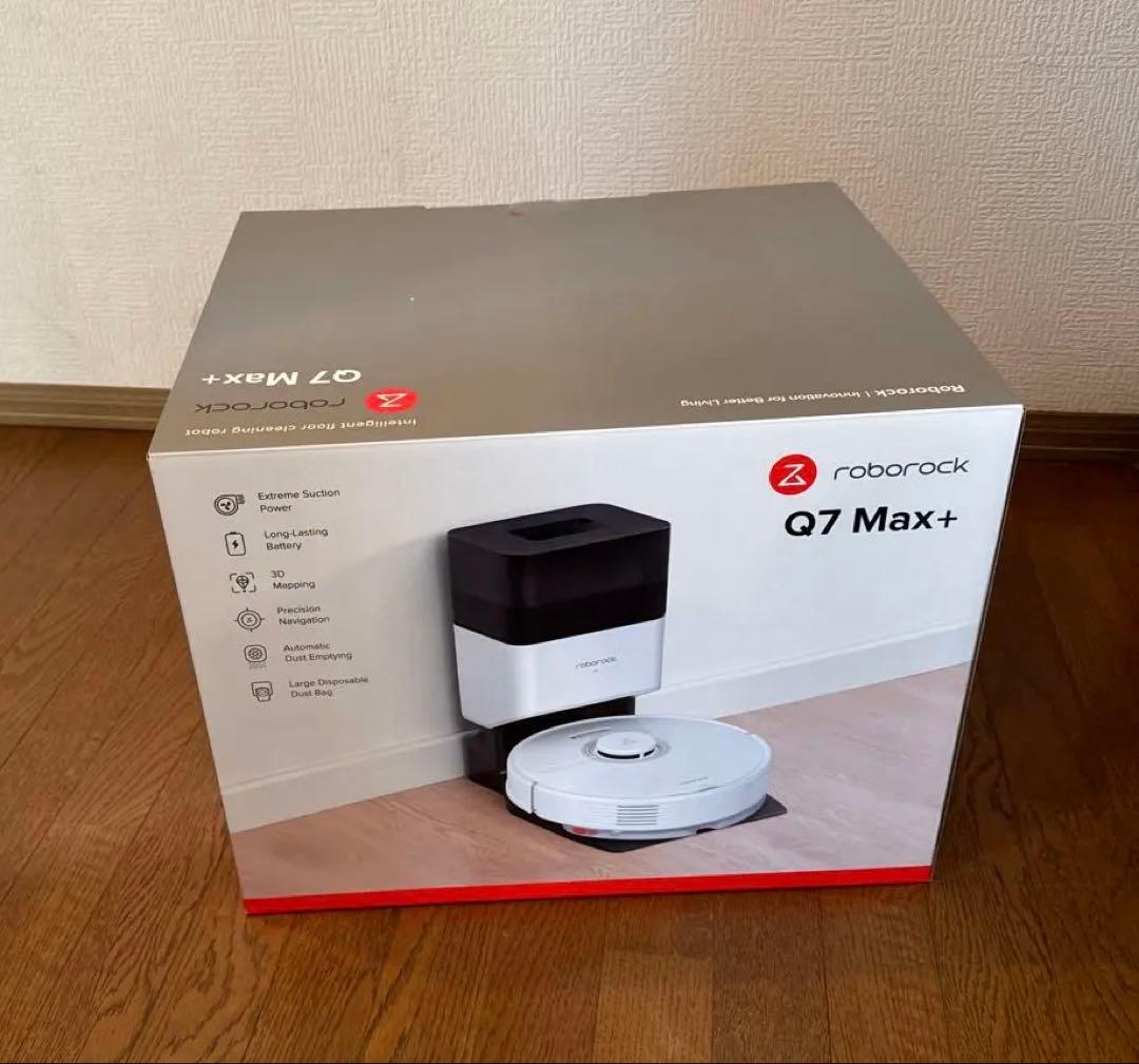 ロボット掃除機 ロボロック Q7Max+ 白