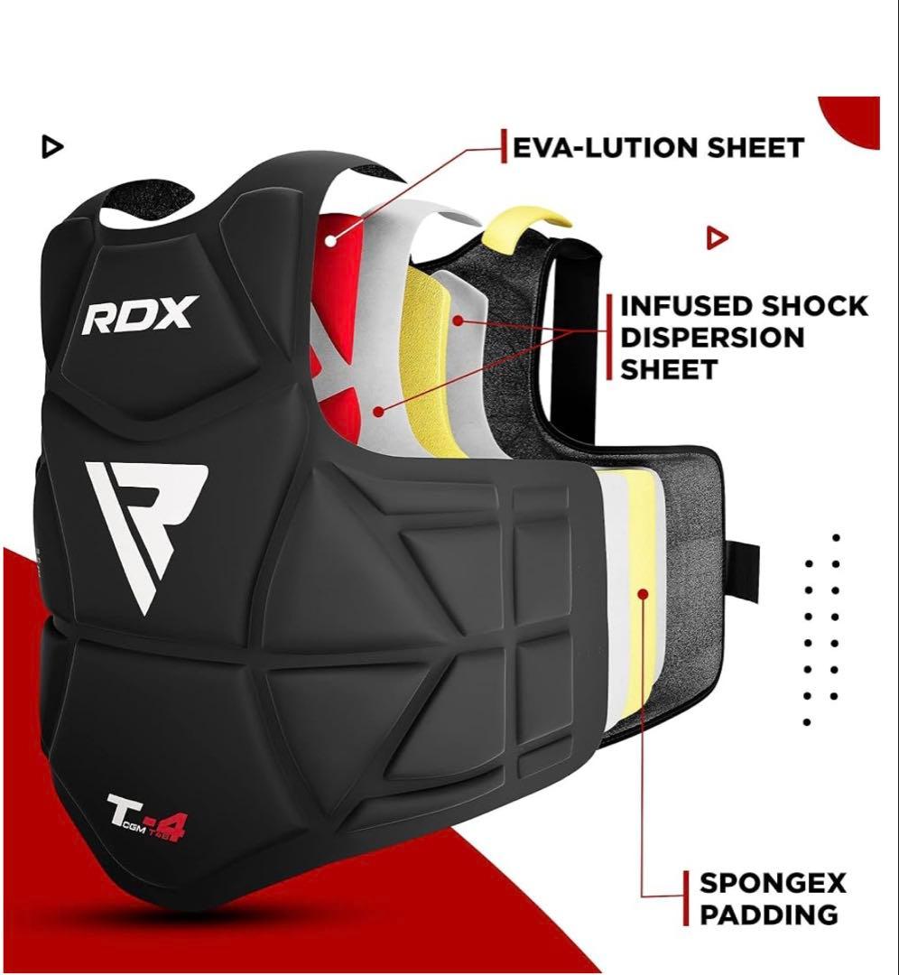 極美品ＲＤＸ正規品 ボディプロテクター マヤハイドレザー 衝撃吸収素材