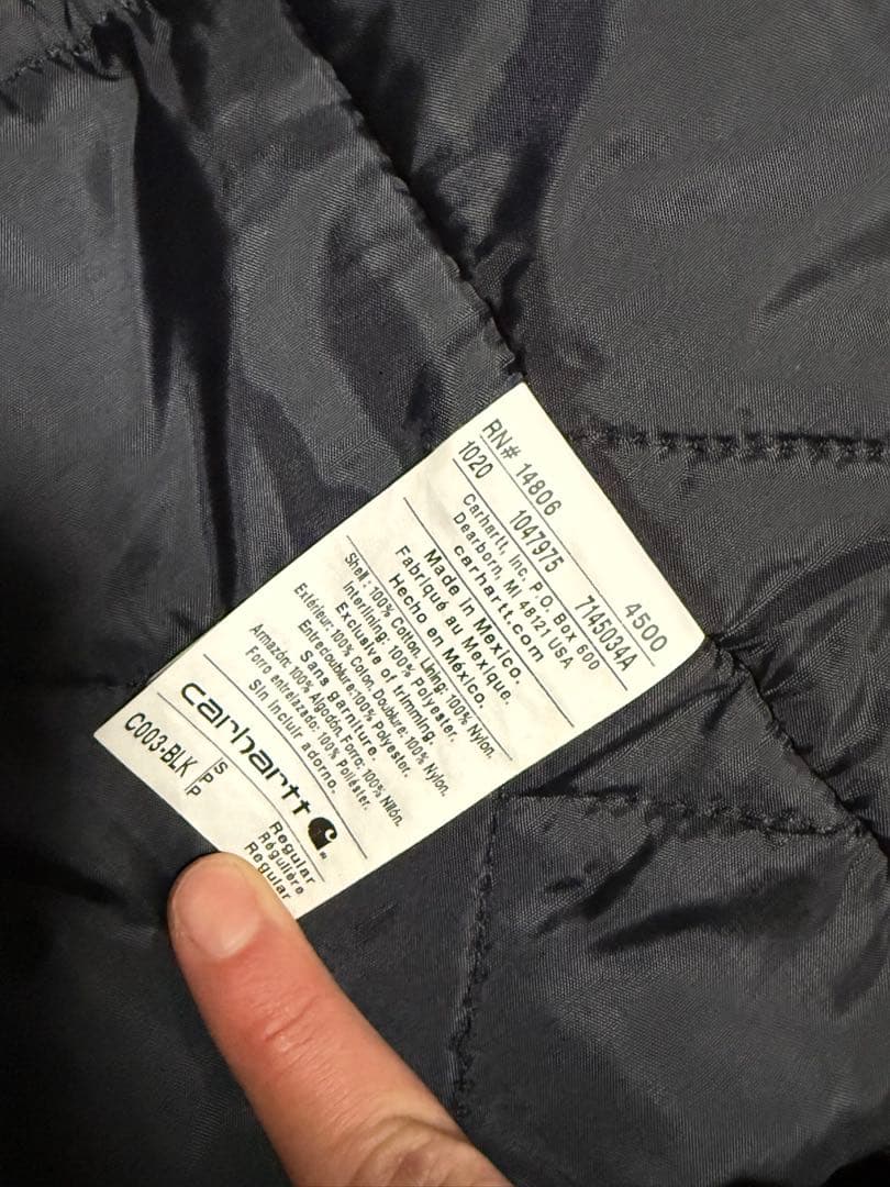 Carhartt トラディショナルコート Sサイズ メキシコ