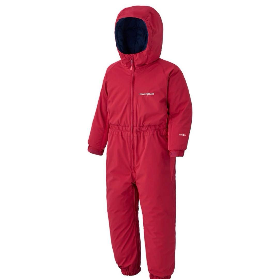 美品　mont-bell スキーウェア　カバーオール　つなぎ　モンベル　アウター