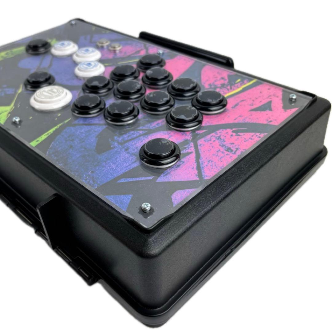 レバーレス コントローラー スト6 アーケード アケコン 格ゲー