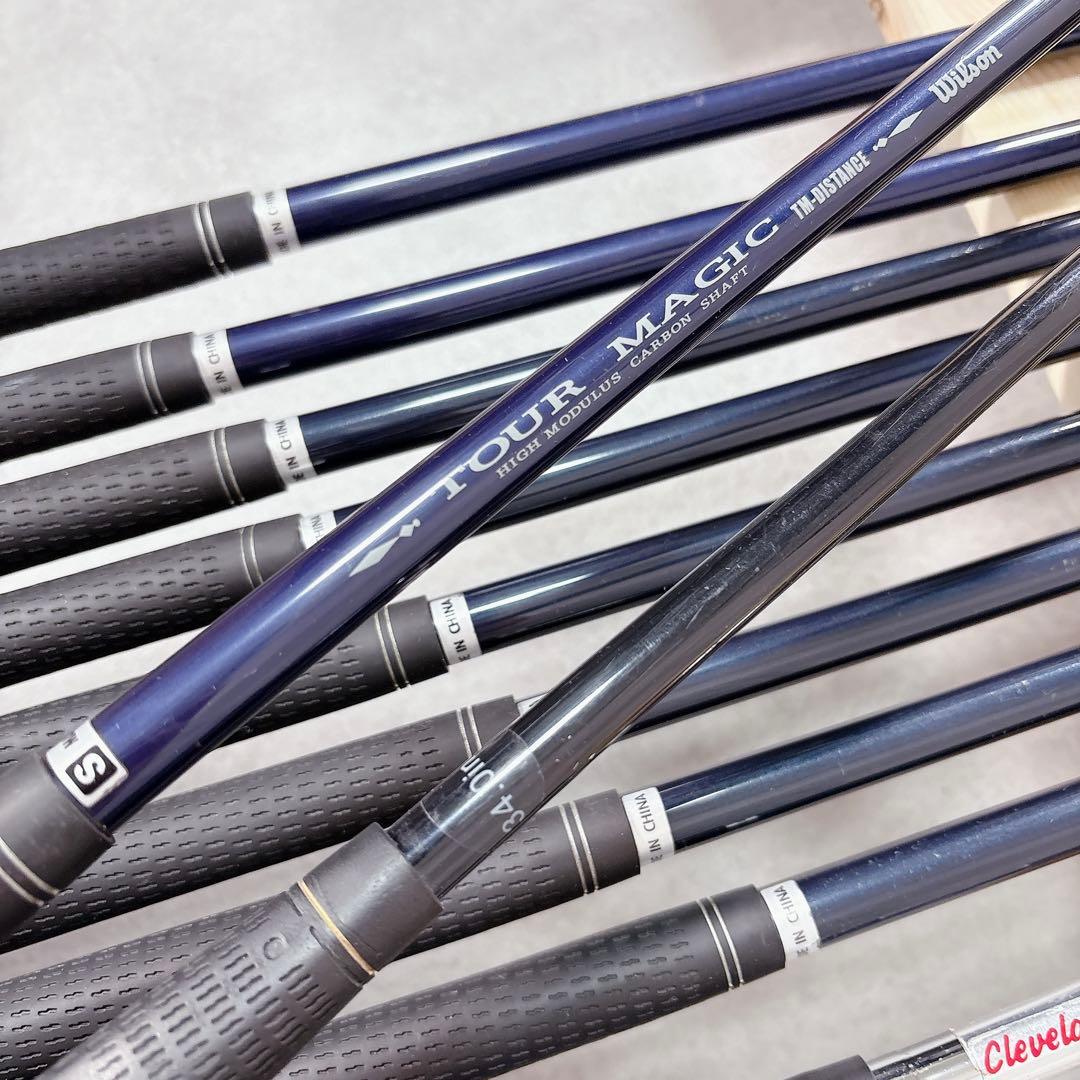 T131 Wilson ゴルフクラブ メンズ フルセット 12点 フレックスS