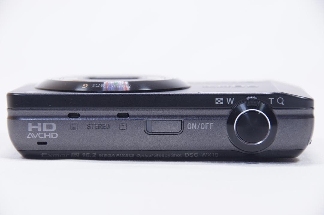 【極美品】SONY Cyber-shot DSC-WX10 デジカメ ブラック