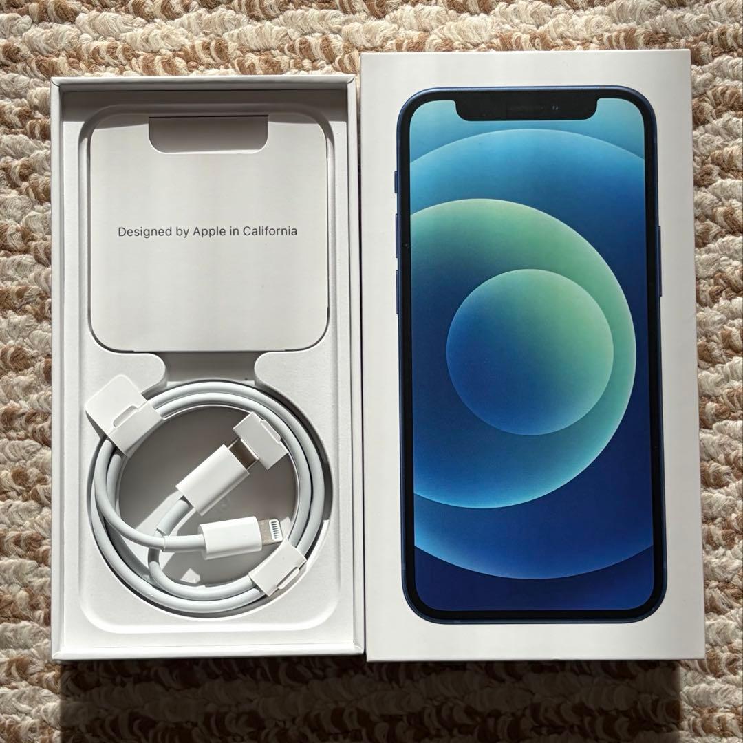 Apple iPhone 12 mini 64GB ブルー元箱付き<最終値下げ>