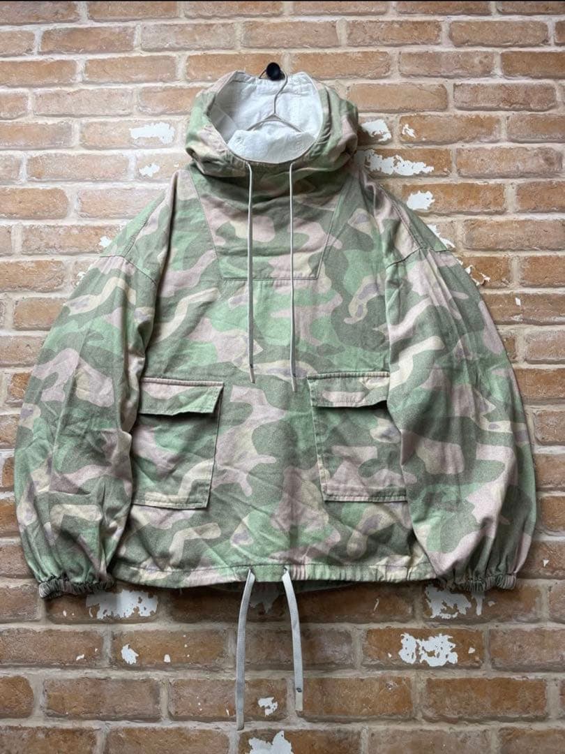 ZARA ザラ　迷彩　パーカー　スモックパーカー　アノラック　y2k ミリタリー