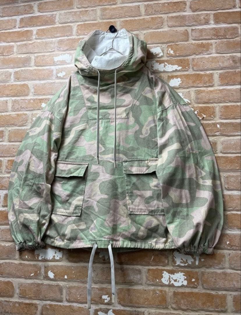 ZARA ザラ　迷彩　パーカー　スモックパーカー　アノラック　y2k ミリタリー