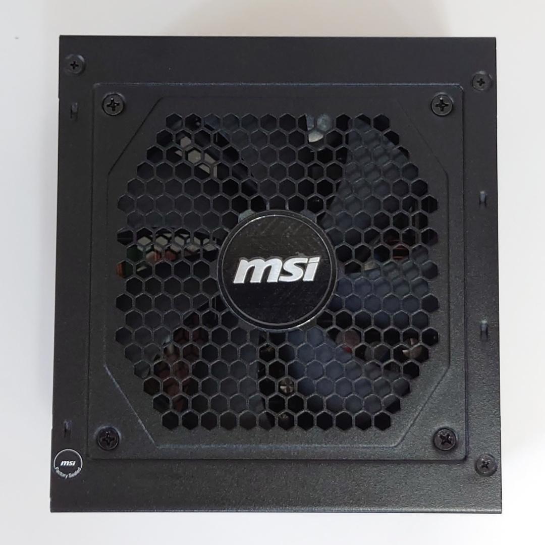 MSI MAG A750GL PCIE5 750W 電源ユニット (USED)