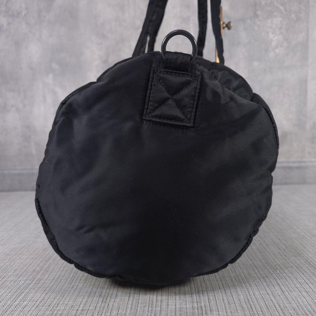 超美品　PORTER　タンカー　2way　ダッフルバッグ　ボストンバッグ　M　黒