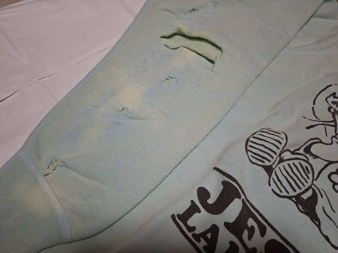 ★SAINT MICHAELセントマイケルJESUS CREWNECKスウェット