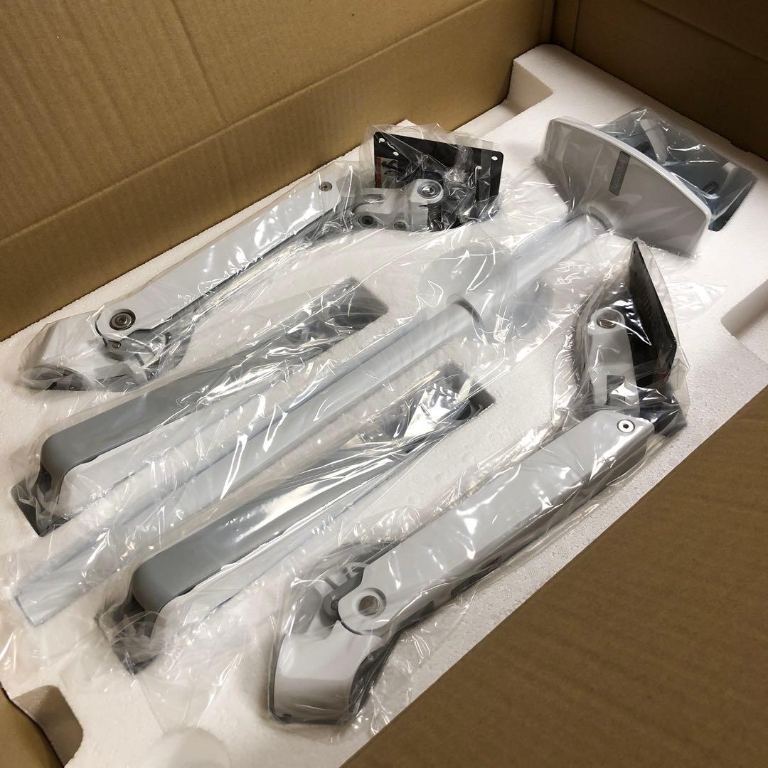 エルゴトロン LX デュアルスタッキングアーム モニターアーム 縦/横型 長身