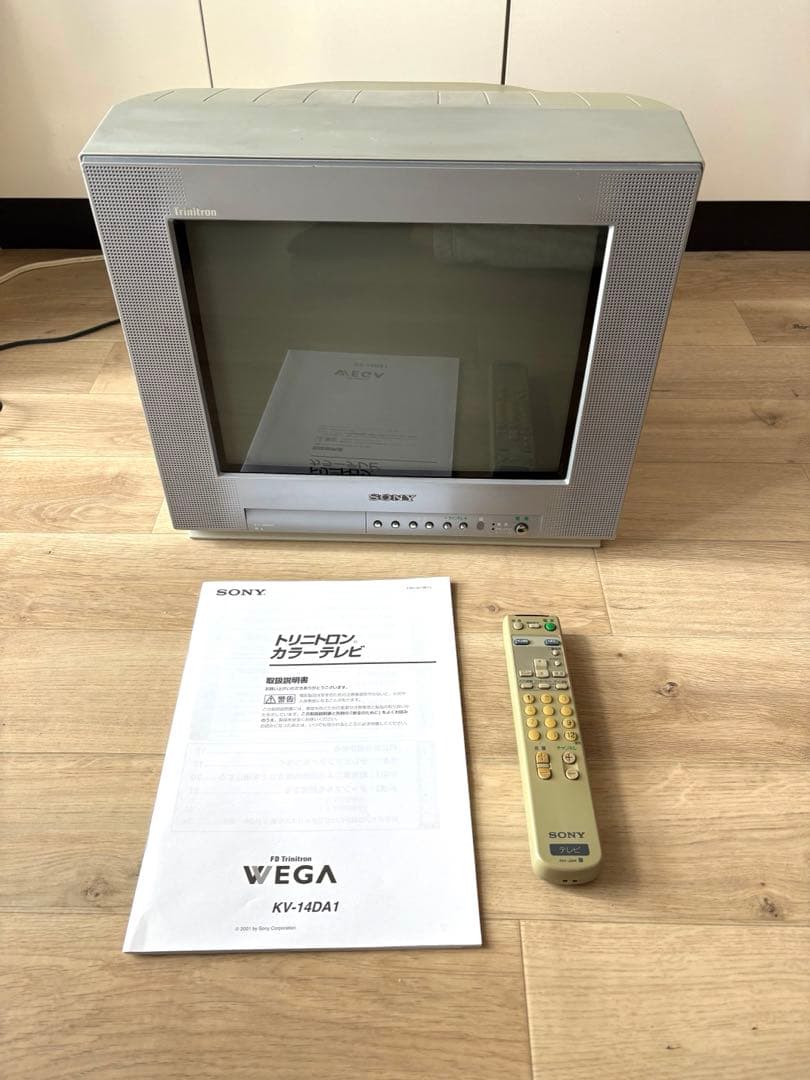 SONY トリニトロン KV-14DA1 取説リモコン　TRINITRON 美品