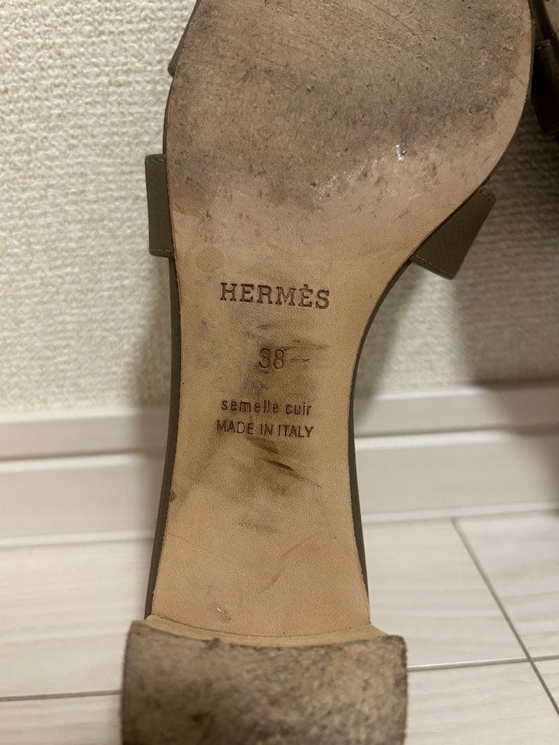 りんこ⭐︎【美品】HERMES エルメス　オラン　ミュールサンダル