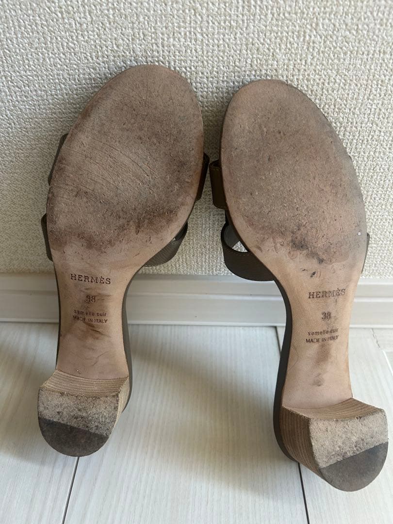 りんこ⭐︎【美品】HERMES エルメス　オラン　ミュールサンダル