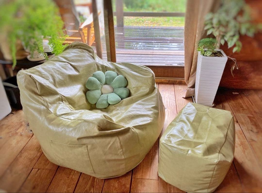 【入荷待ち人気カラー】LOOSYソファー 付け替えカバー ソファー＋オットマン