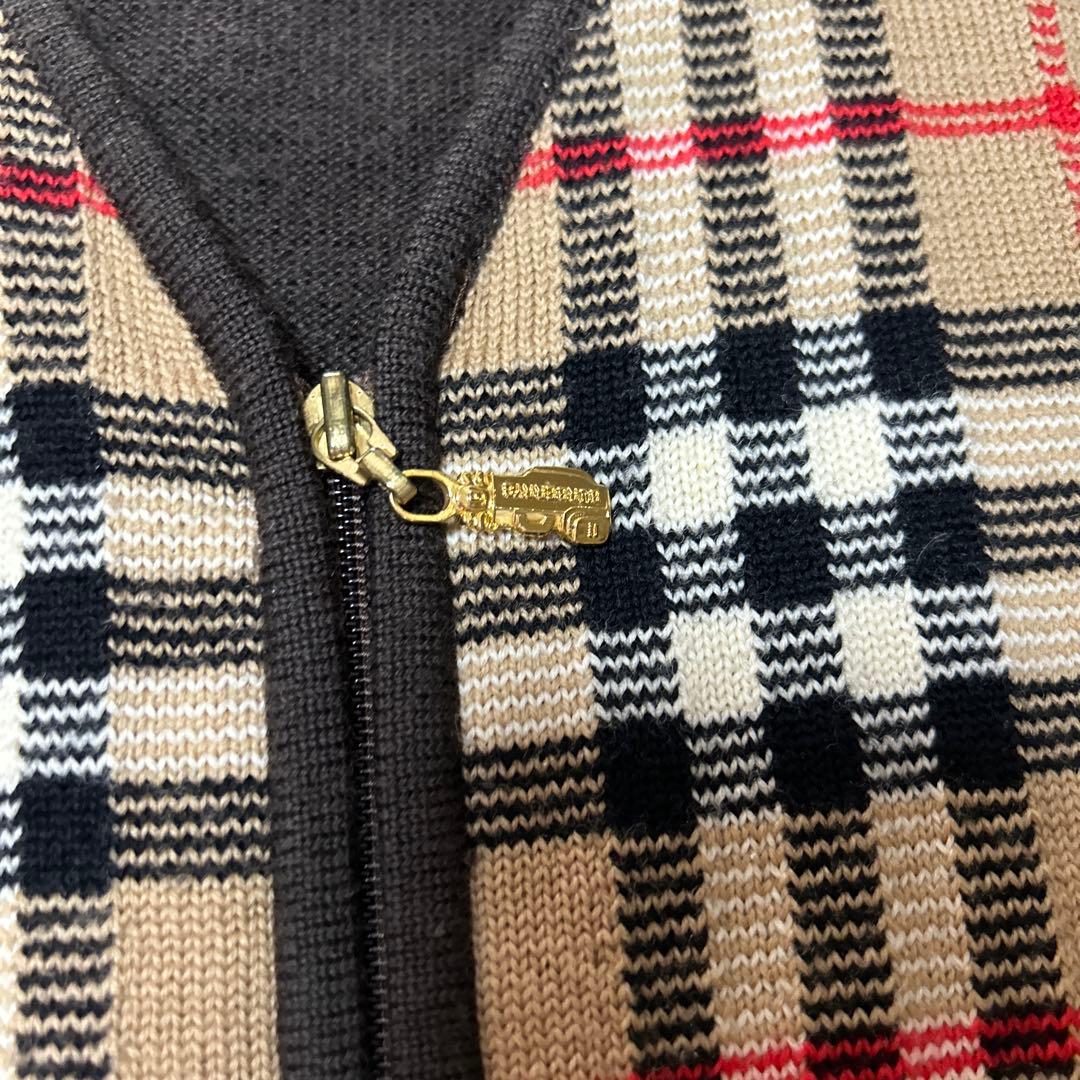 【ヴィンテージ】Burberry's ニットベスト ゴルフウェア Lサイズ