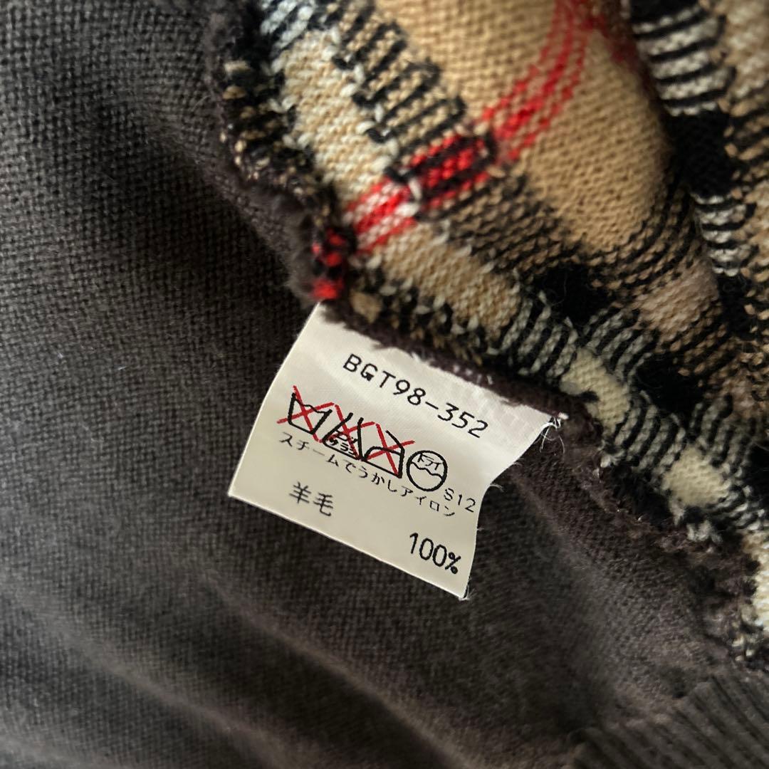 【ヴィンテージ】Burberry's ニットベスト ゴルフウェア Lサイズ