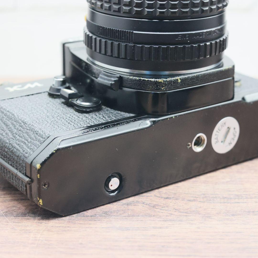 【完動品】PENTAX KM bk / SMC PENTAX 55mm F1.8