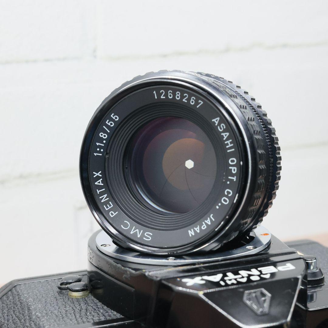 【完動品】PENTAX KM bk / SMC PENTAX 55mm F1.8