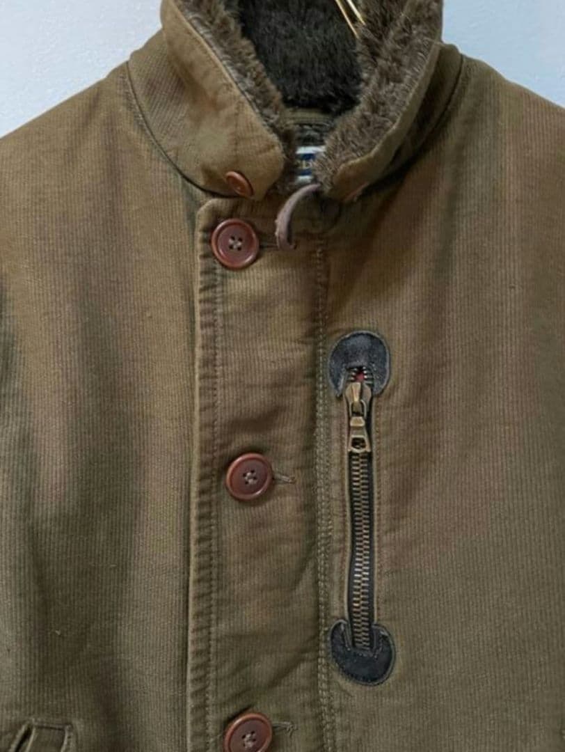 BLUE BLUE N-1 ジャーマンクロス デッキジャケット ミリタリー 2