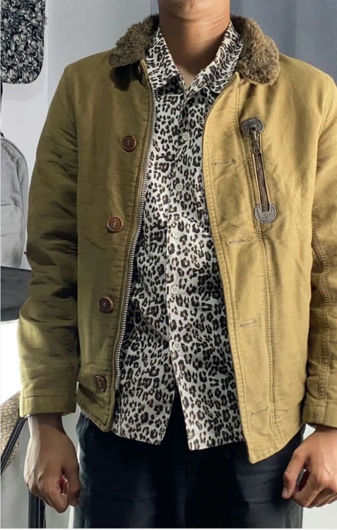 BLUE BLUE N-1 ジャーマンクロス デッキジャケット ミリタリー 2