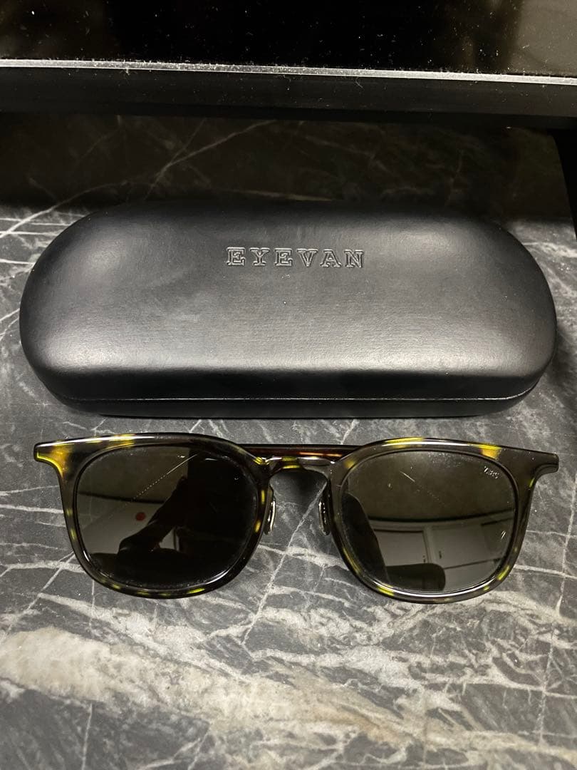EYEVAN 7285 サングラス ケース付き