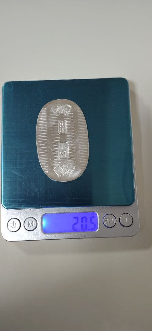 徳力謹製　純銀小判(20g)