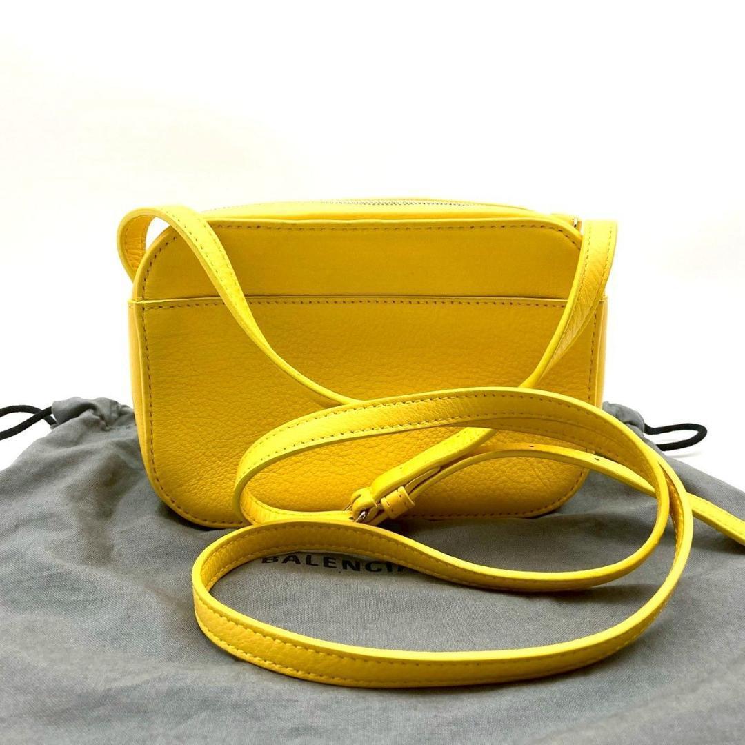 バレンシアガ エブリデイ イエロー カメラバッグ カメラポーチ 71101